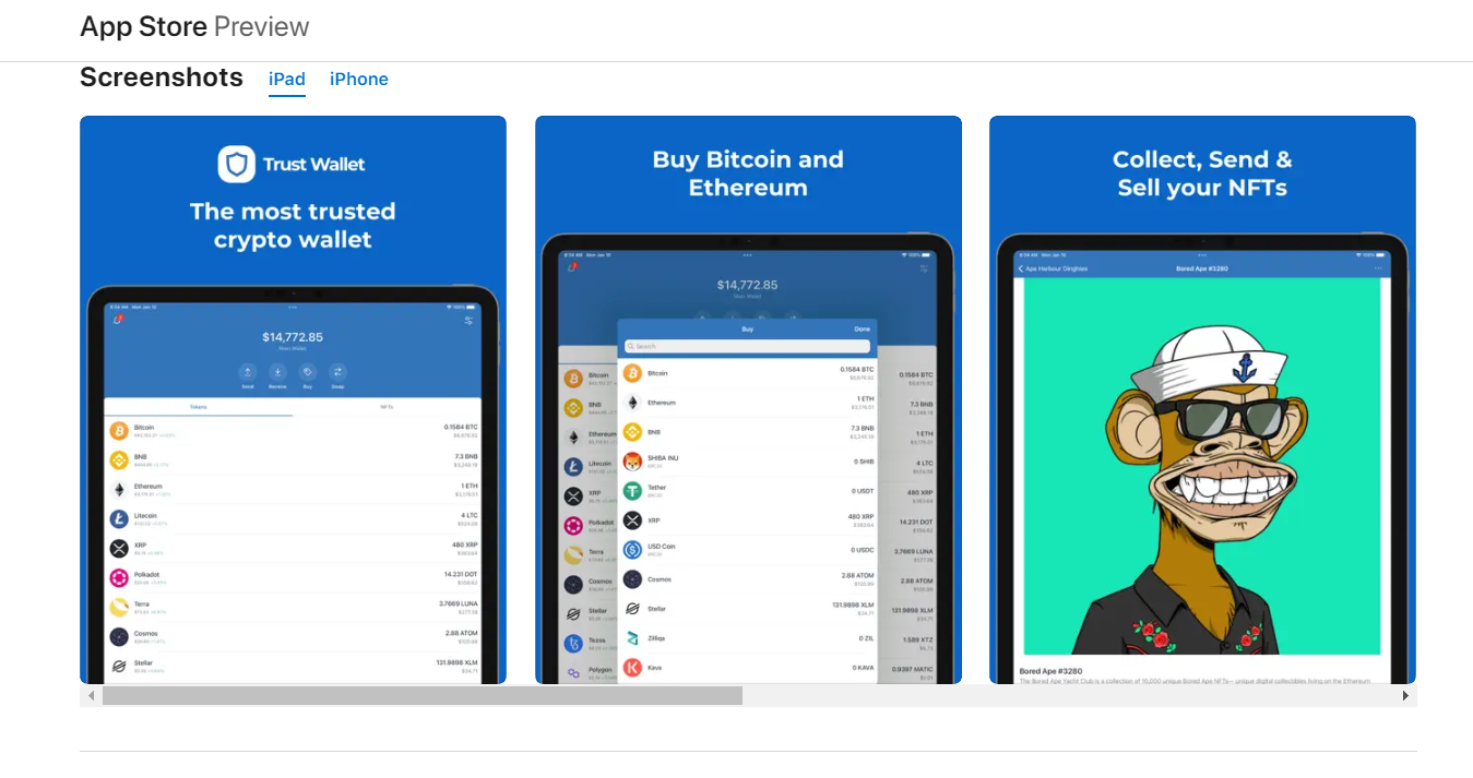 钱包使用方法_Trust钱包如何使用DApp_钱包使用什么颜色的好